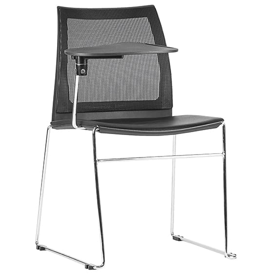 ST Vinn Mesh Back Sled Base Hospitality Stackable Chair