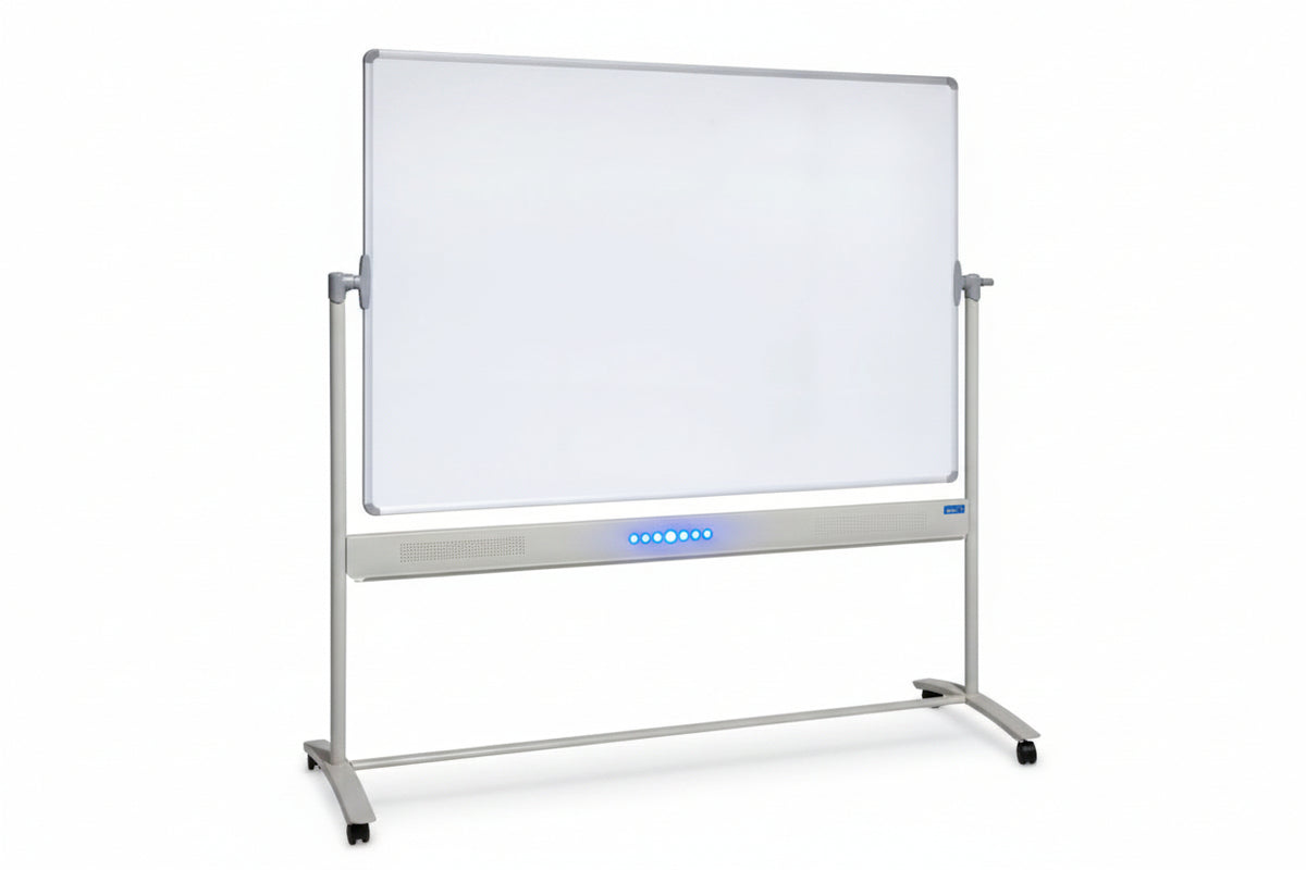 VC EverWrite Porcelain Reversable Mobile Whiteboard
