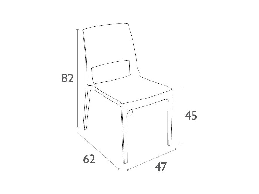 FL Verona Rattan Look Hospitality Chair