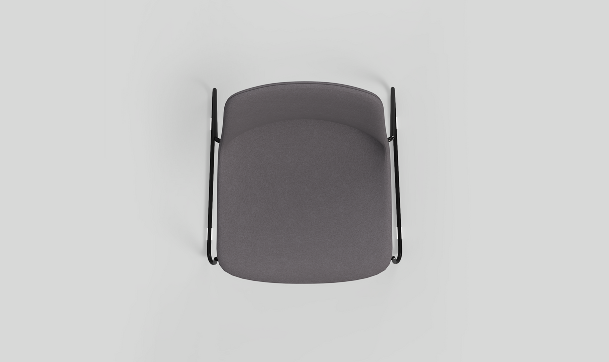 OL Vista Glide Sled Base Hospitality Stacking Chair