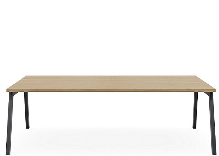 DD Vista Metal Leg Boardroom Table