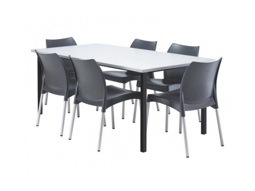 FL Vita Hospitality Outdoor Stackable Chair