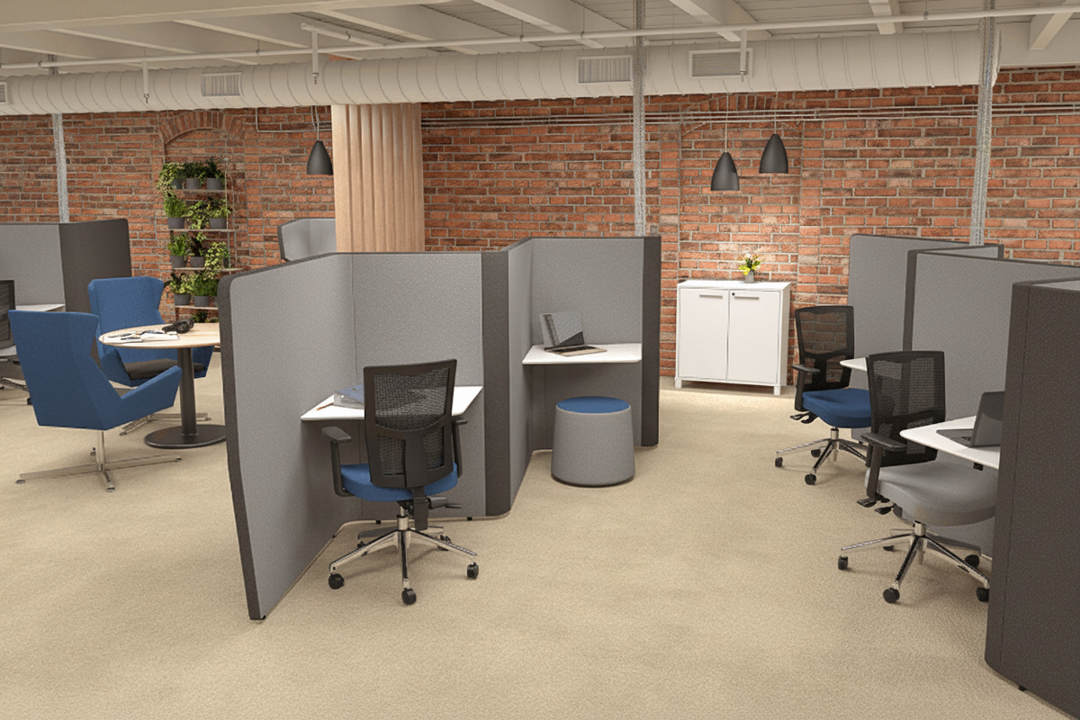 OL Motion Zip 2 User Desk Based Space