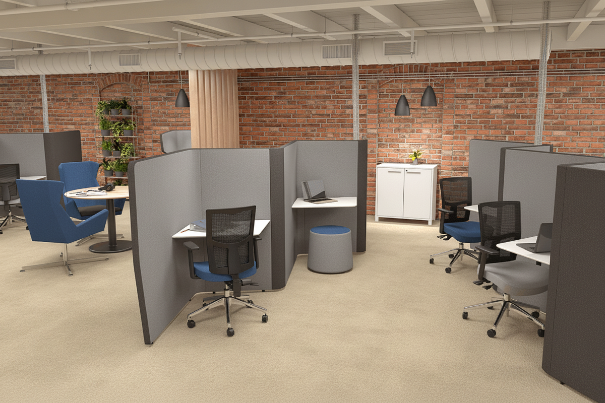 OL Motion Shell 1 User Desk Based Space