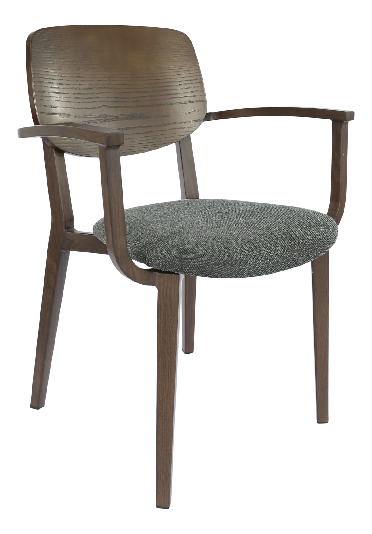 FL Atlanta Upholstered Seat Hospitality Stackable Dining Armchair - Large