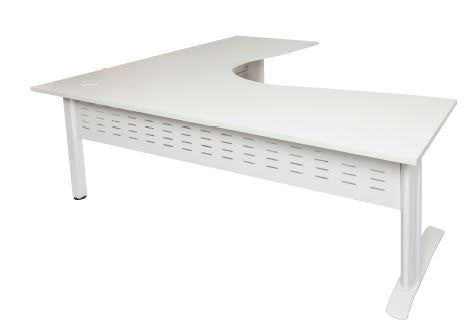 RL Span Metal Leg Corner Workstation