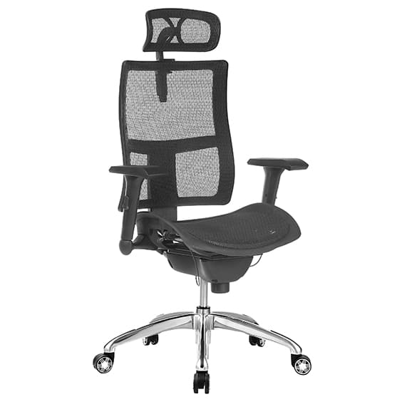 ST Zodiac Mesh Back Aluminium Base Executive Chair