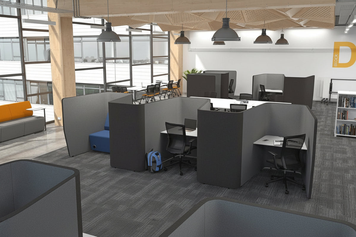 OL Motion Zip 1 Person Desk Based Space