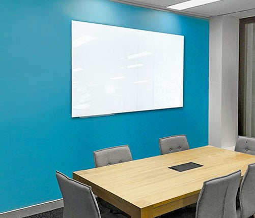 VC Accent Frameless Glass Whiteboard