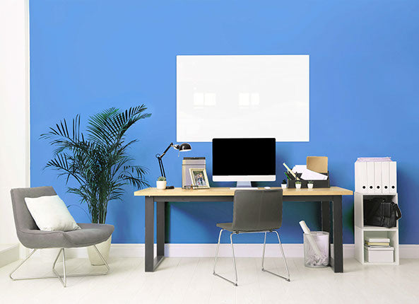 VC Accent Frameless Glass Whiteboard
