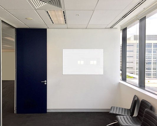 VC Accent Frameless Glass Whiteboard