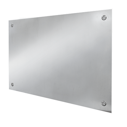 VC Accent Frameless Glass Whiteboard