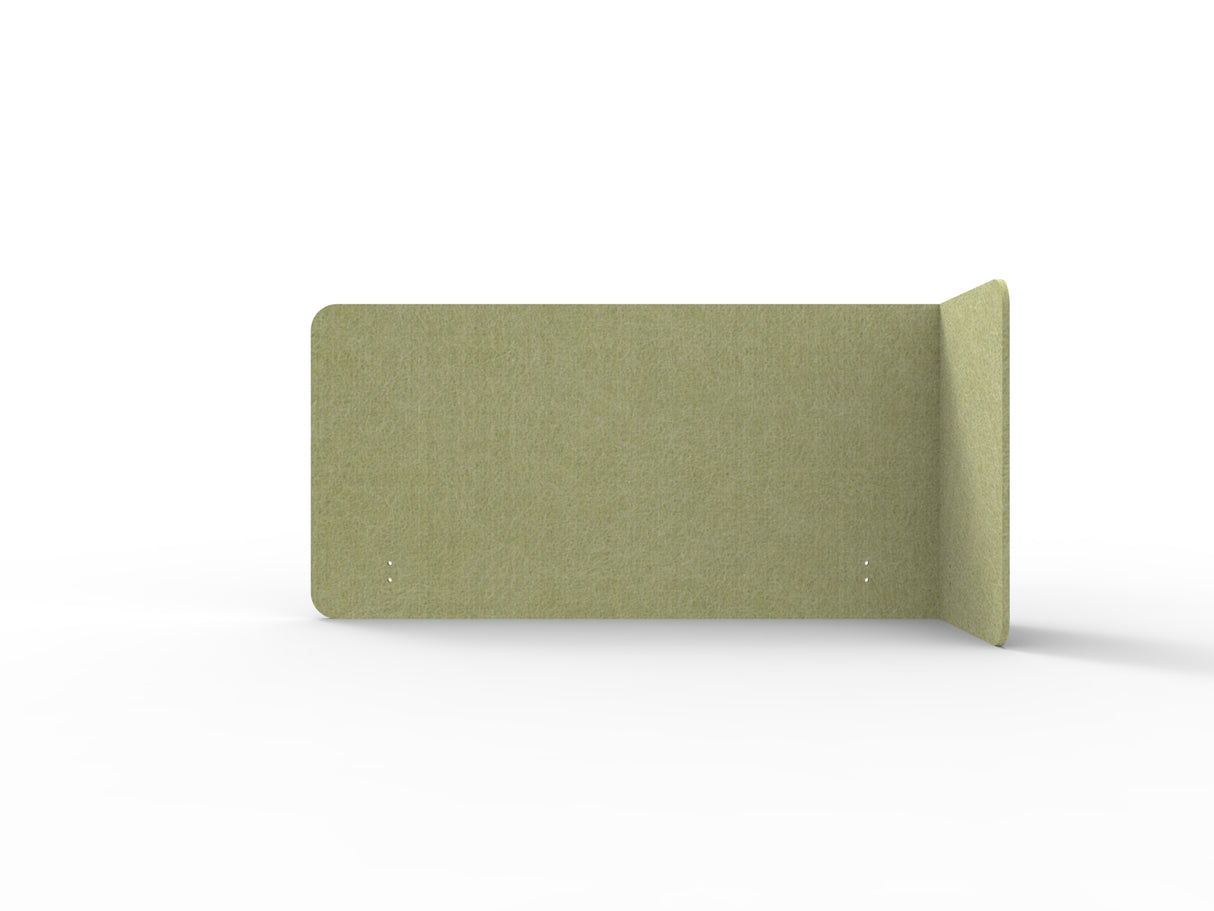RL Acouline Quarter Right End Wrap Screen for Workstation