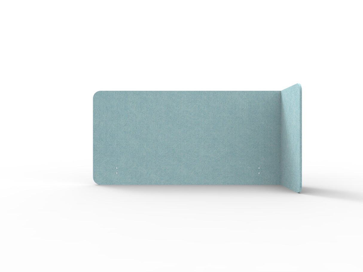 RL Acouline Quarter Right End Wrap Screen for Workstation