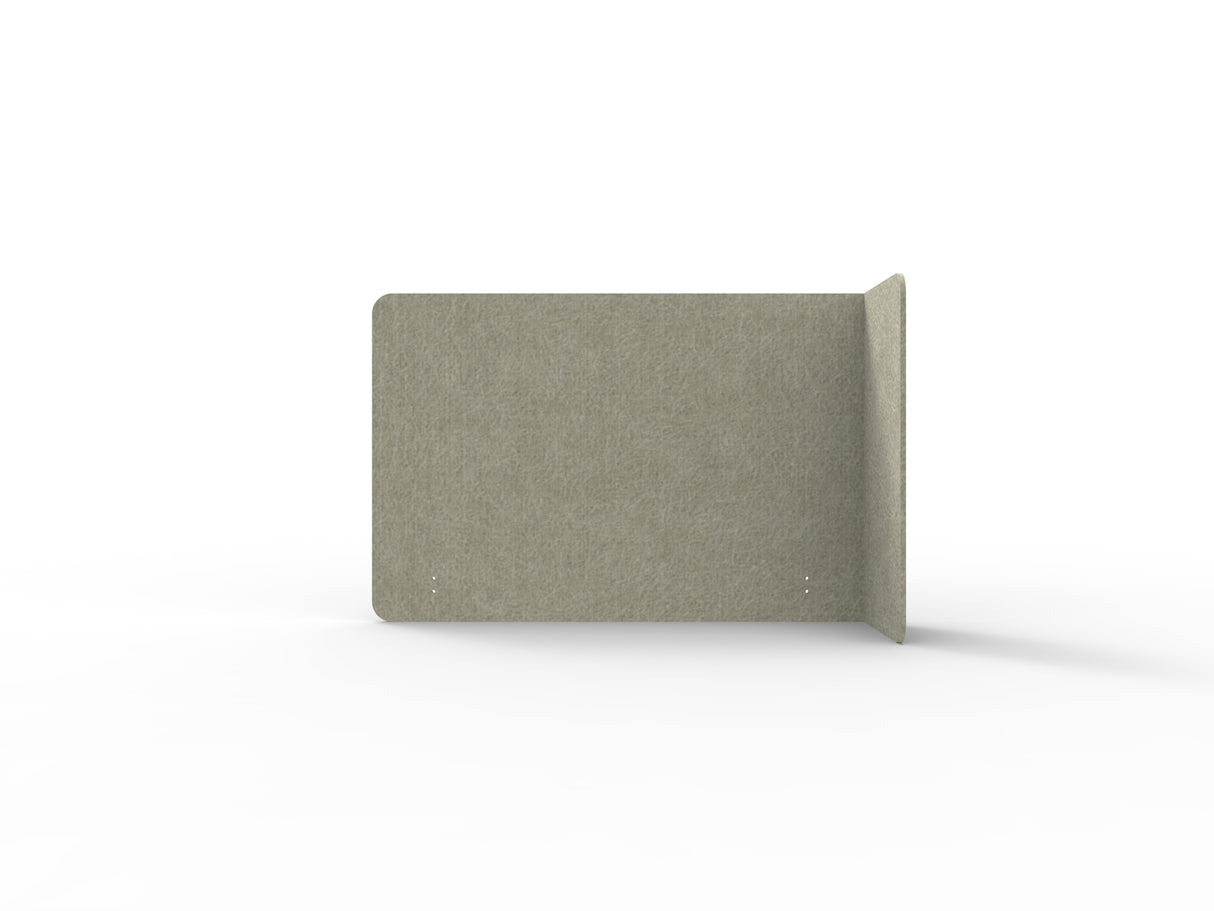 RL Acouline Quarter Right End Wrap Screen for Workstation