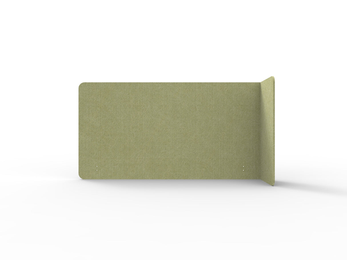 RL Acouline Quarter Right End Wrap Screen for Workstation