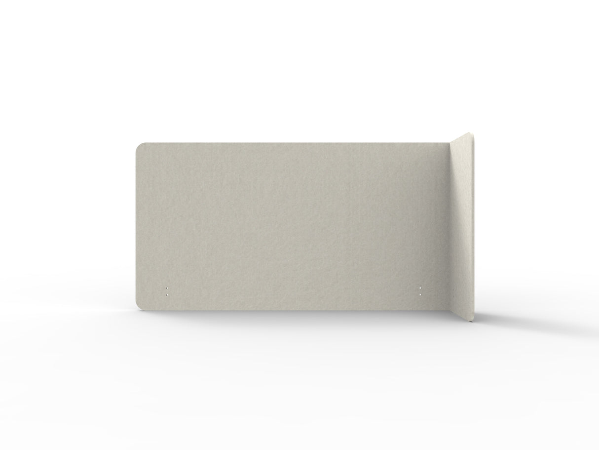 RL Acouline Quarter Right End Wrap Screen for Workstation
