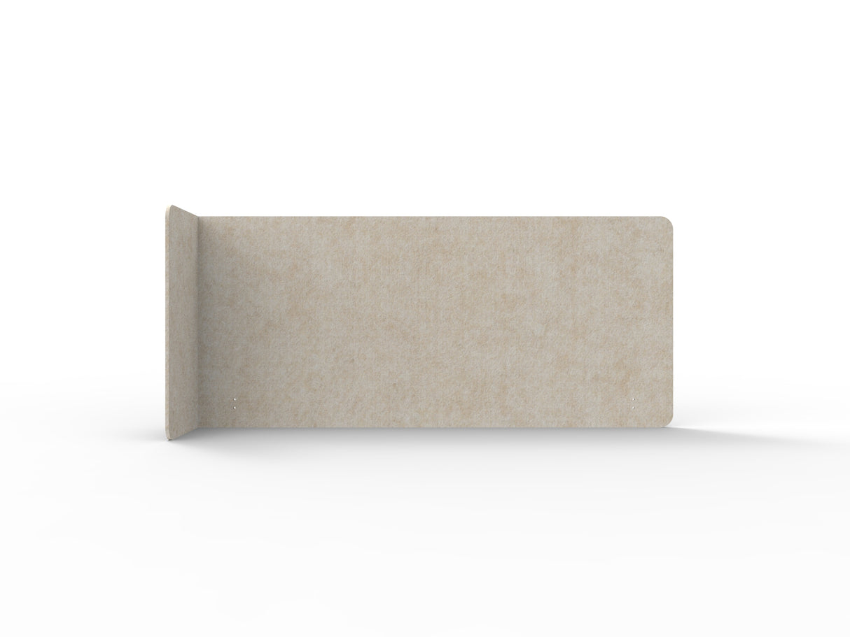 RL Acouline Quarter Left End Wrap Screen for Workstation