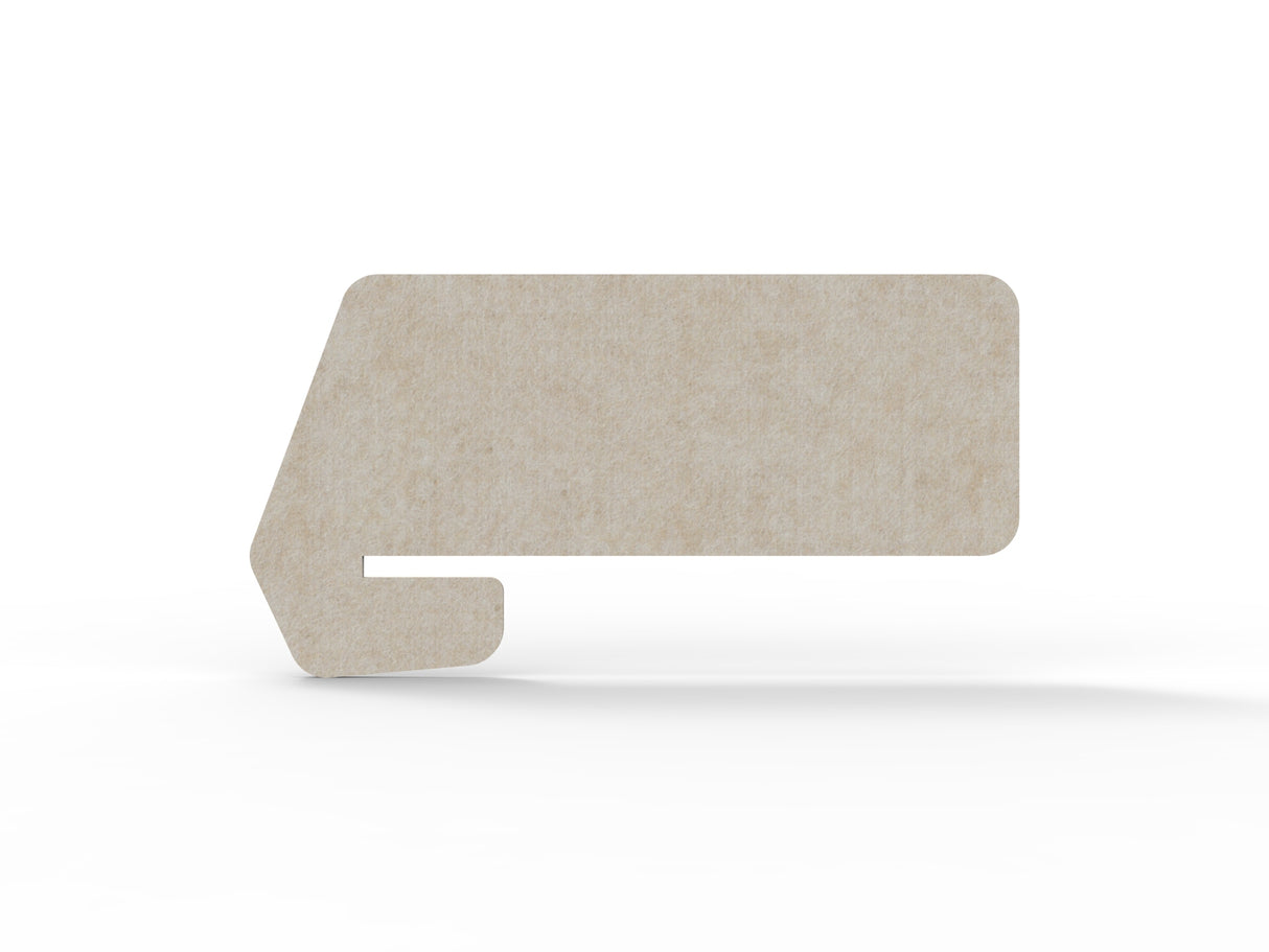 RL Acouline Slide On Desk Screen