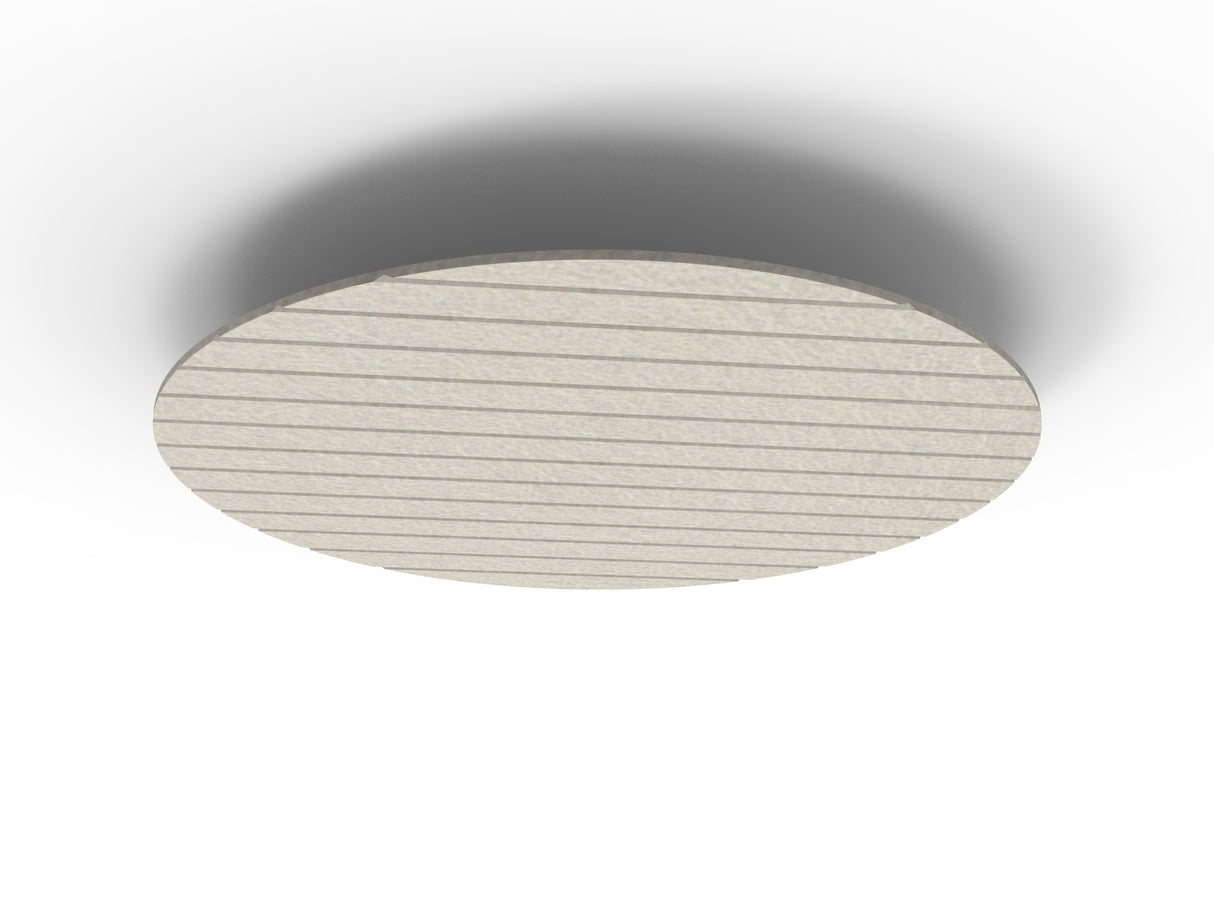 RL Acouline V Groove Halo Round Hanging Ceiling Panels