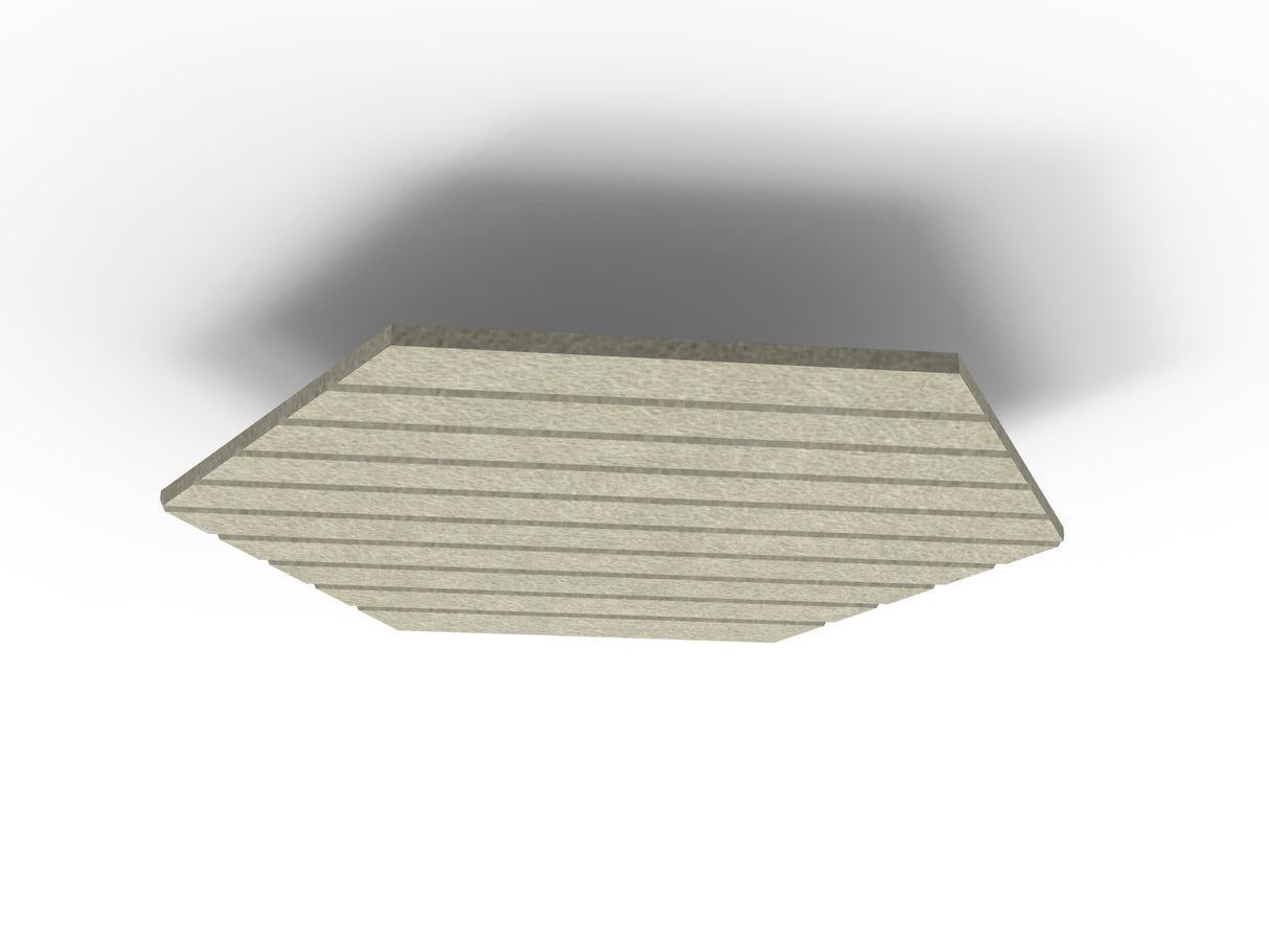 RL Acouline V Groove Hive Hexagonal Hanging Ceiling Panels