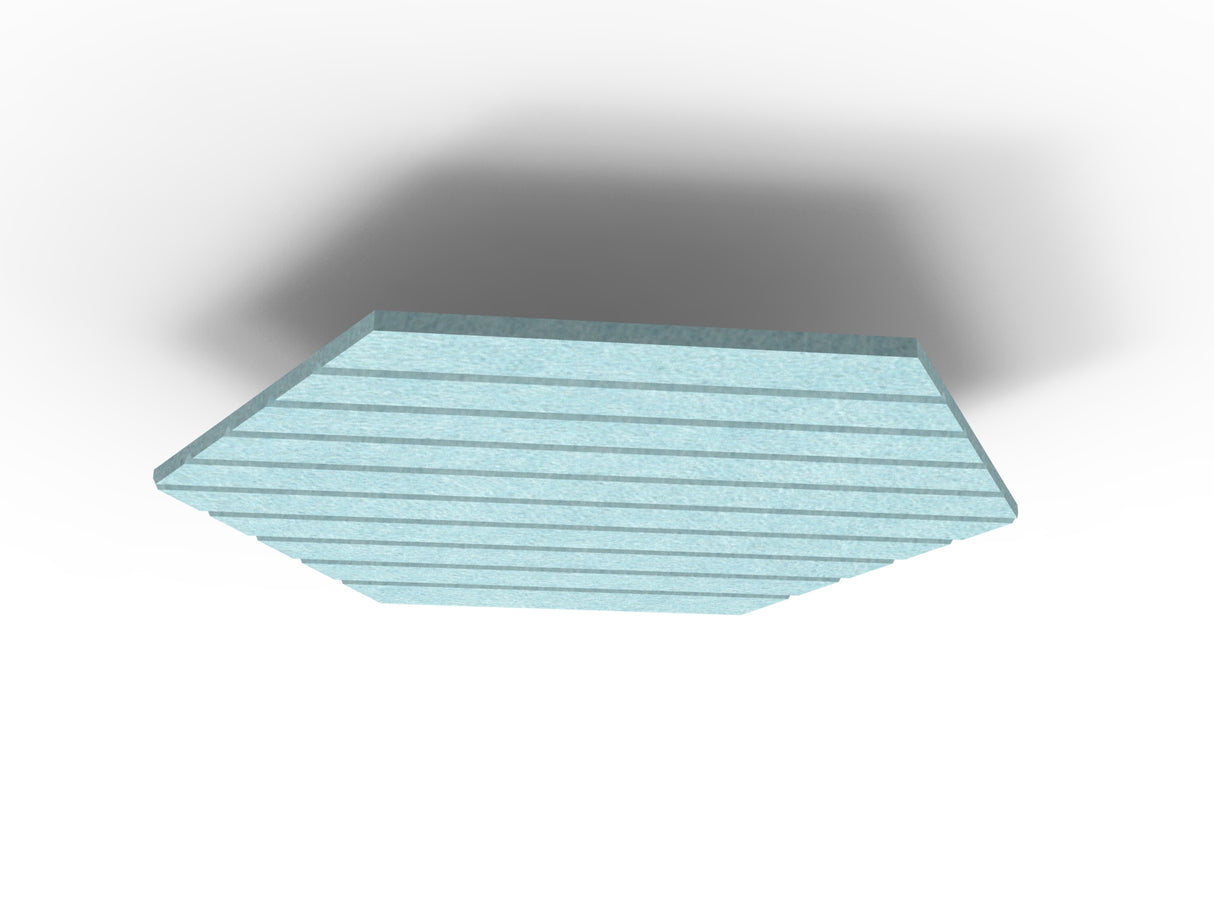 RL Acouline V Groove Hive Hexagonal Hanging Ceiling Panels