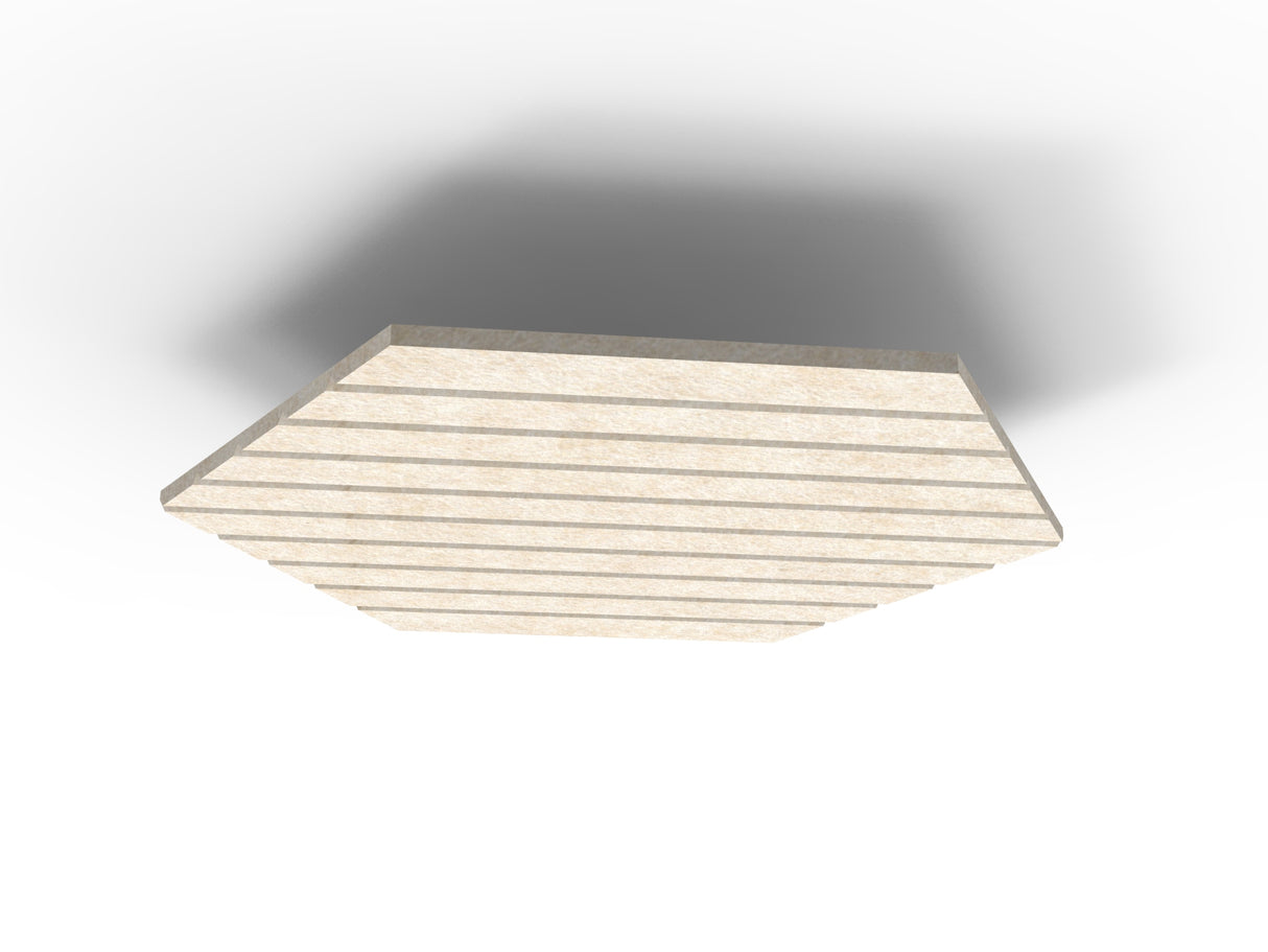 RL Acouline V Groove Hive Hexagonal Hanging Ceiling Panels