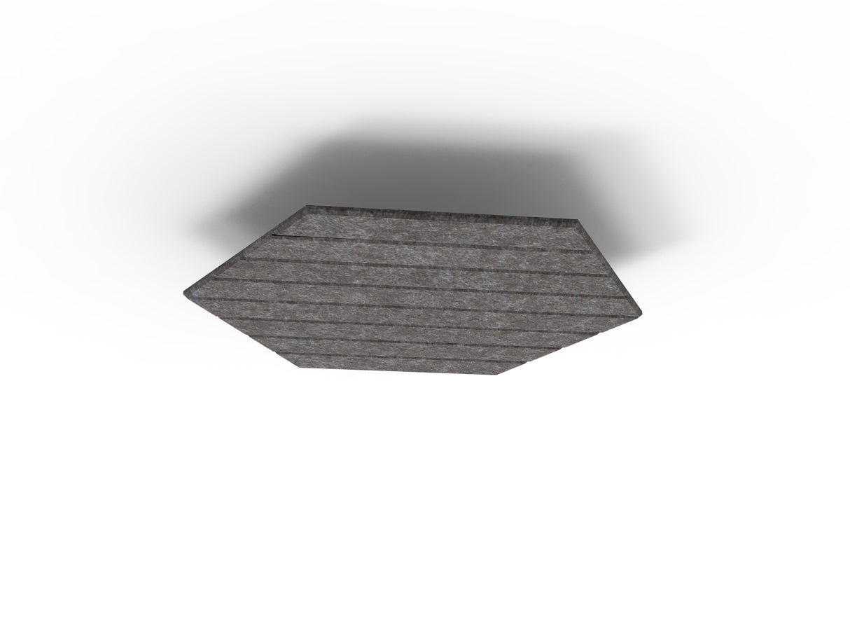 RL Acouline V Groove Hive Hexagonal Hanging Ceiling Panels