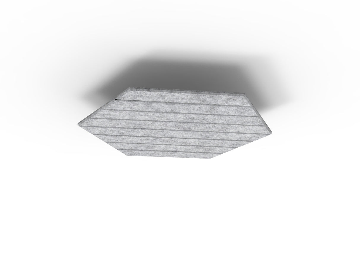 RL Acouline V Groove Hive Hexagonal Hanging Ceiling Panels