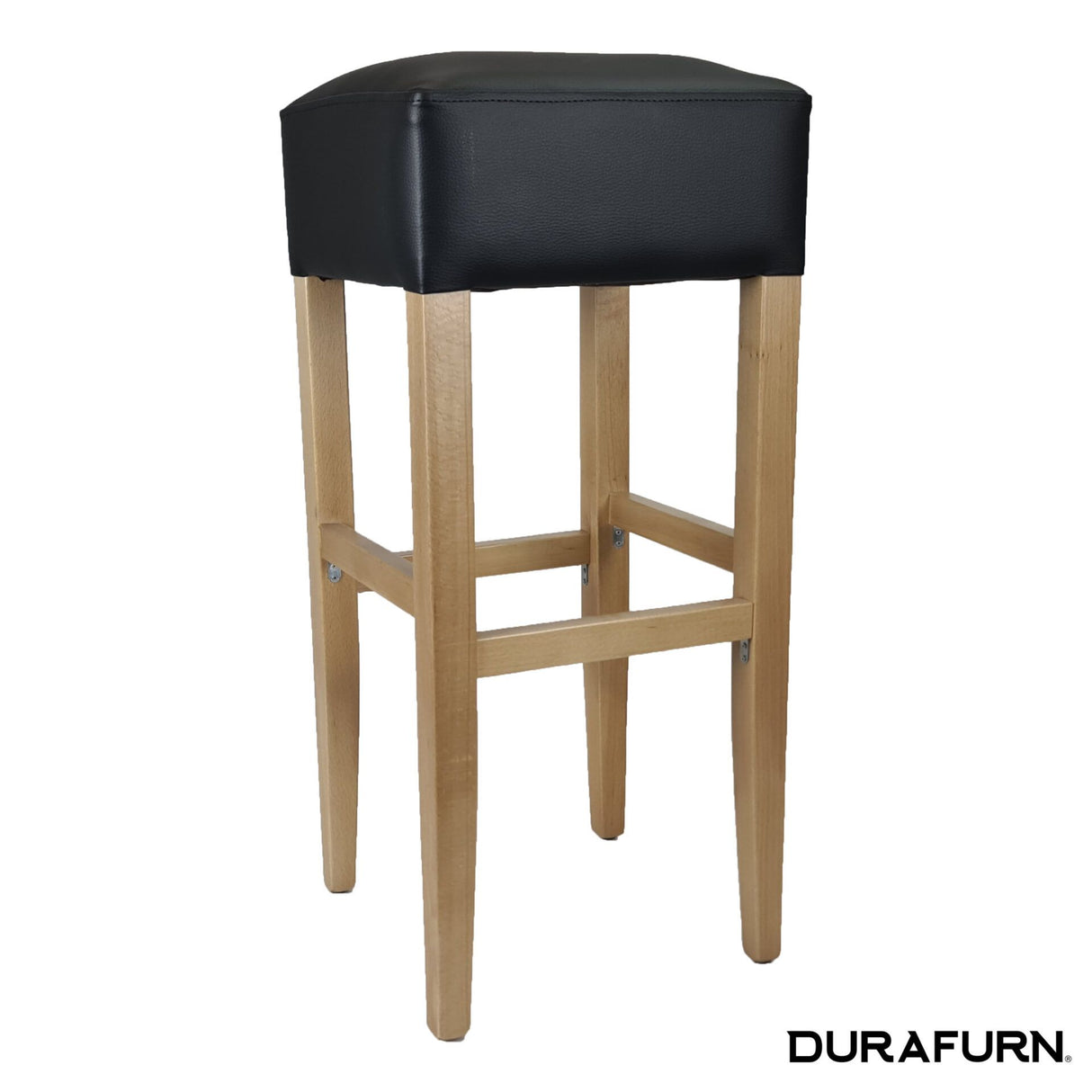 FL Apollo Hospitality Solid Timber PU Seat Stool