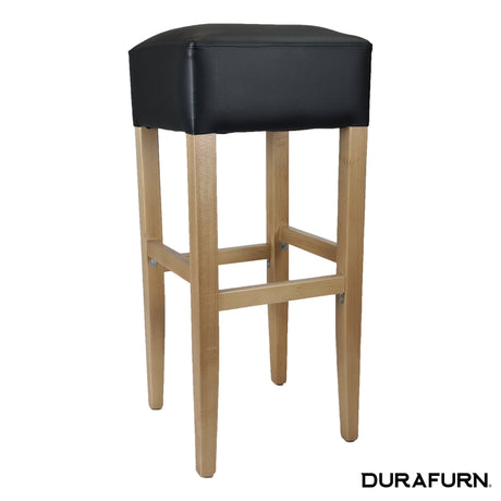 FL Apollo Hospitality Solid Timber PU Seat Stool