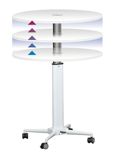 VC Height Adjustable Breakroom Table