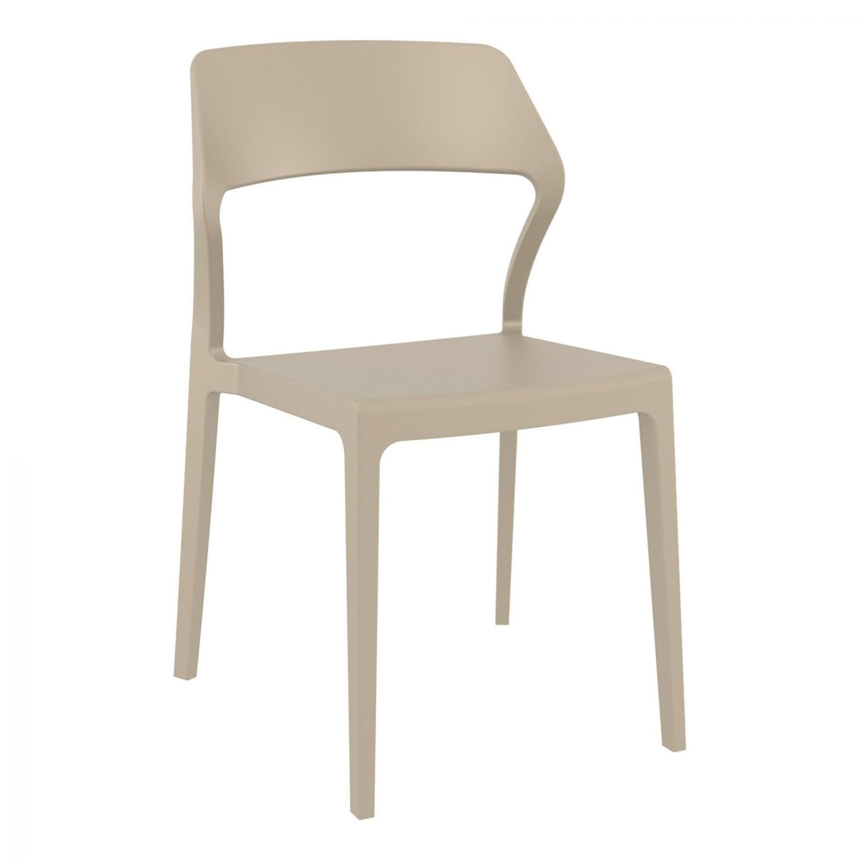 FL Snow Stackable Hospitality Outdoor Chair