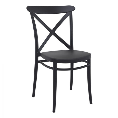 FL Cross Back Hospitality Outdoor Chair