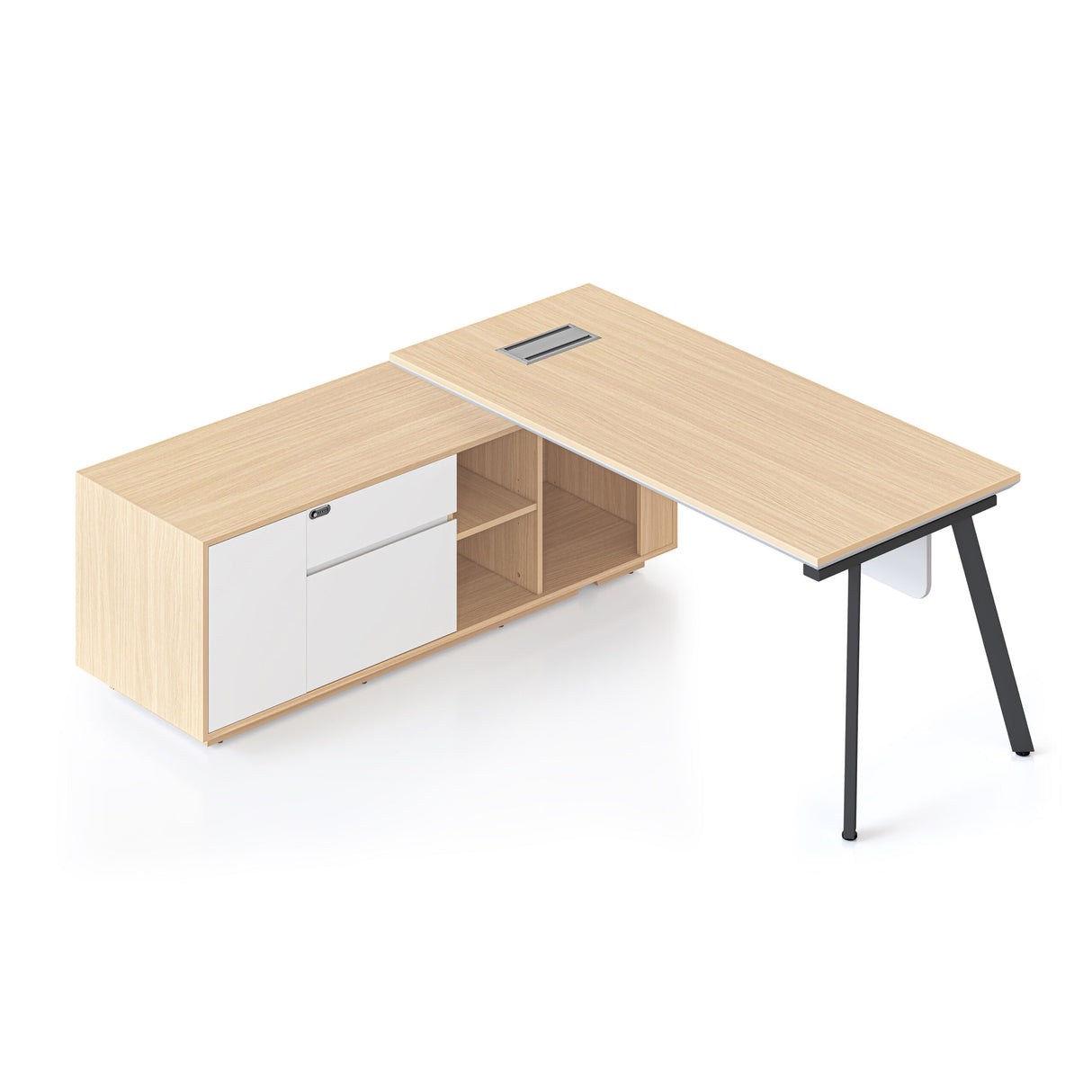 RL Casa Executive Desk with Return Cabinet