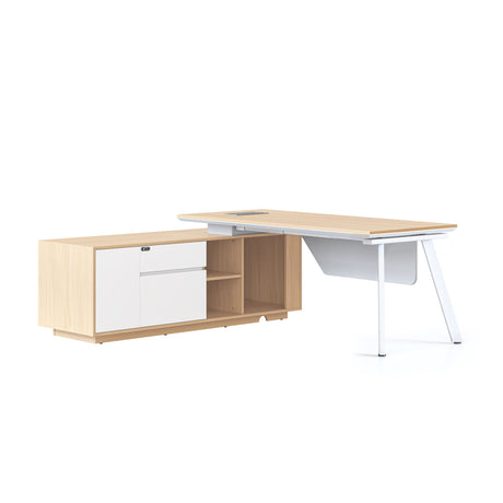 RL Casa Executive Desk with Return Cabinet