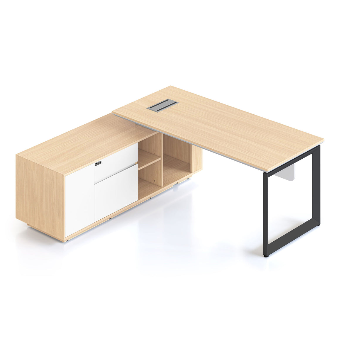 RL Casa Executive Desk with Return Cabinet