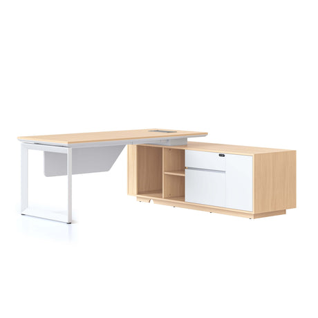 RL Casa Executive Desk with Return Cabinet