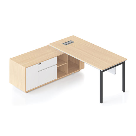 RL Casa Executive Desk with Return Cabinet