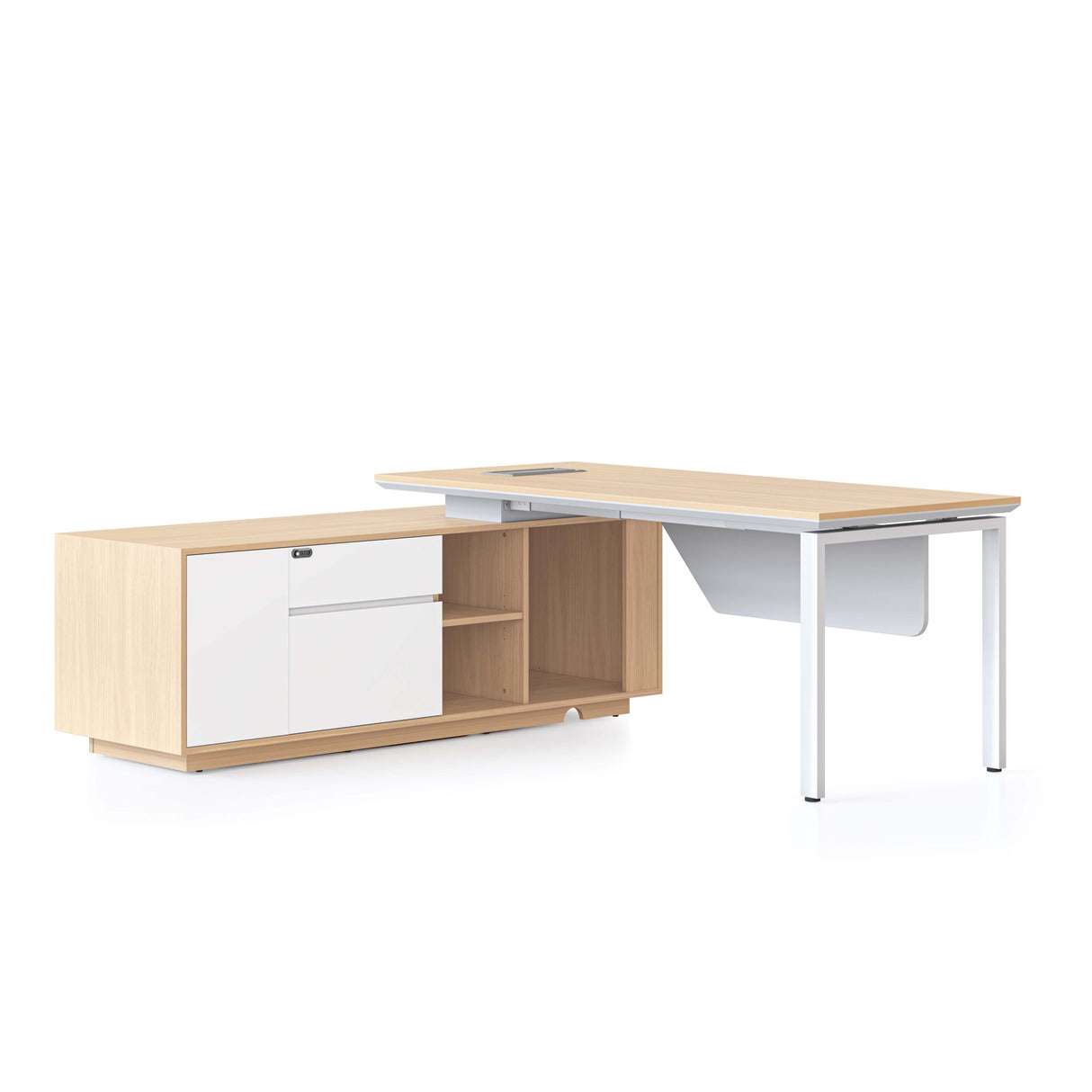 RL Casa Executive Desk with Return Cabinet