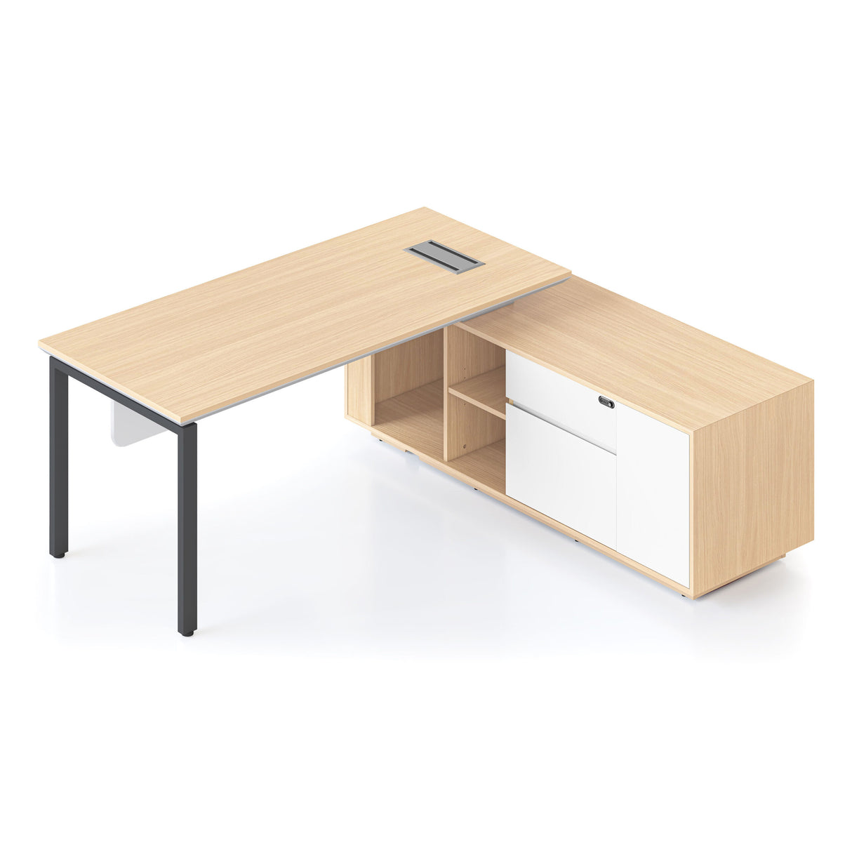 RL Casa Executive Desk with Return Cabinet