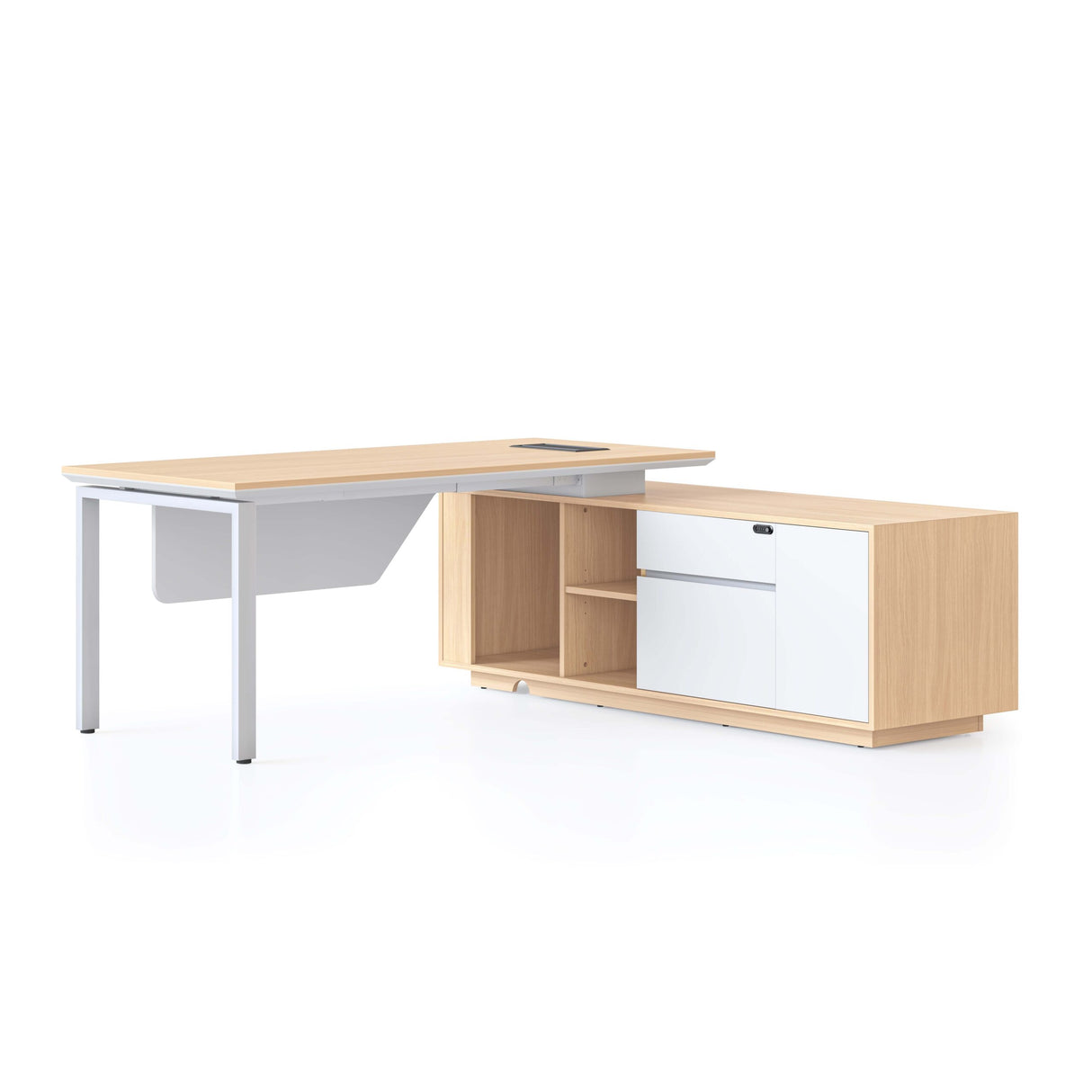 RL Casa Executive Desk with Return Cabinet