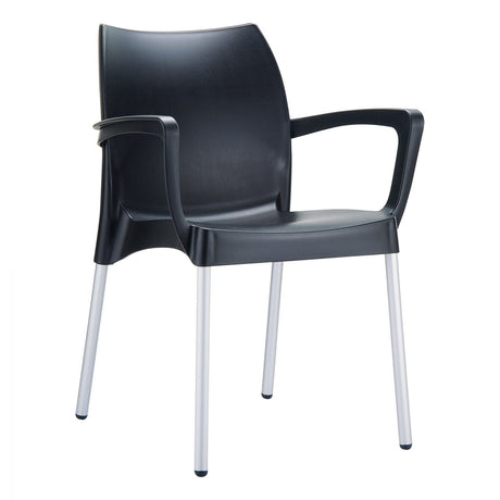 FL Dolce Hospitality Outdoor Stackable Armchair