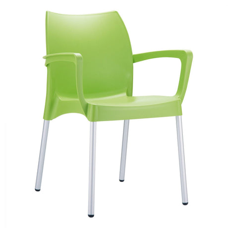 FL Dolce Hospitality Outdoor Stackable Armchair