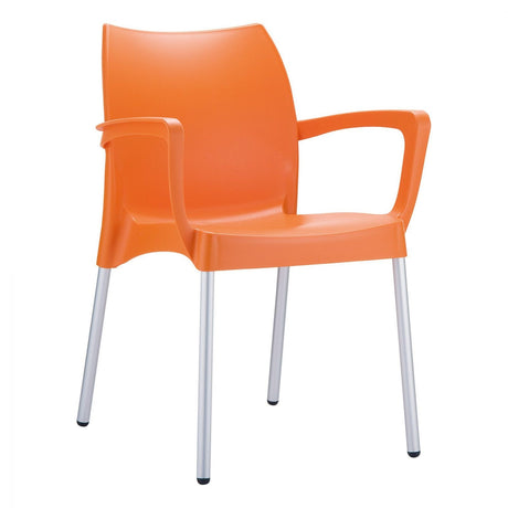 FL Dolce Hospitality Outdoor Stackable Armchair