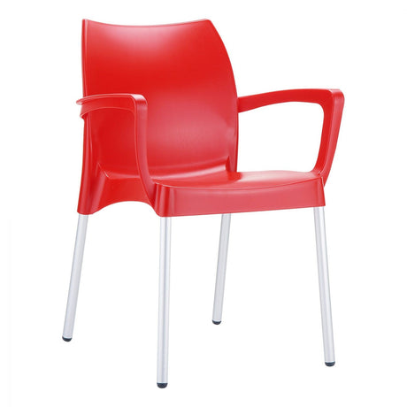 FL Dolce Hospitality Outdoor Stackable Armchair