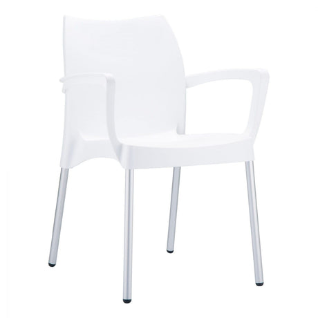 FL Dolce Hospitality Outdoor Stackable Armchair