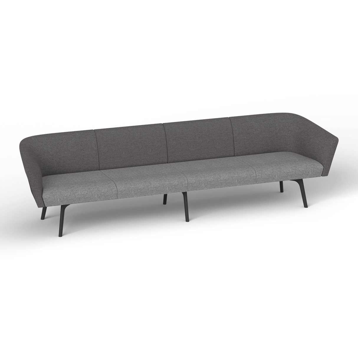 OL Willow Fabric Upholstered Reception Area Sofa with Arms
