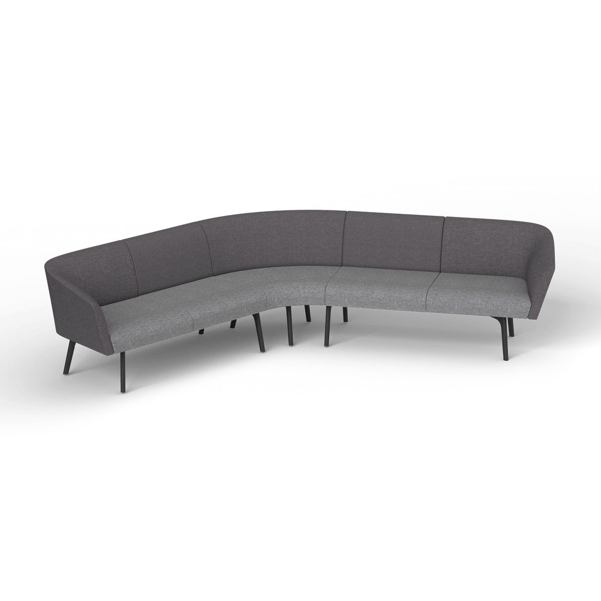 OL Willow Fabric Upholstered Reception Area Corner Sofa