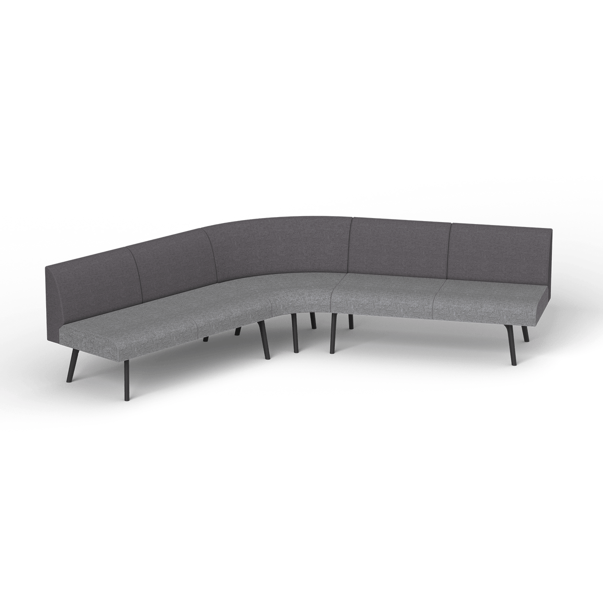 OL Willow Fabric Upholstered Reception Area Corner Sofa